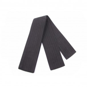 Kaku Obi nera | Cintura Iaido nera