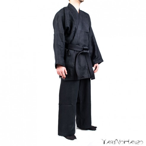 Oni Keikogi 2.0 | Ninjutsu Gi in lino | Hemp Ninjutsu Gi