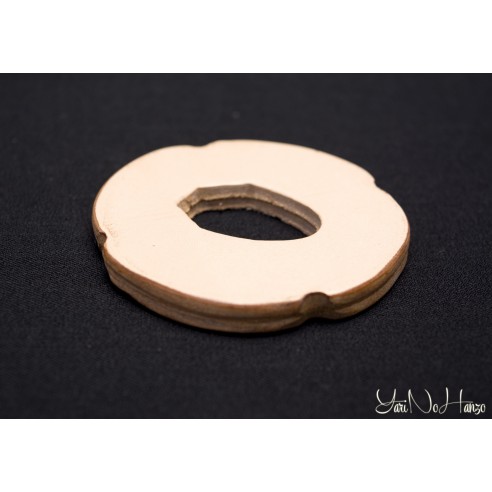 Tsuba in pelle per Bokken | Tsuba Bokuto