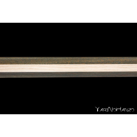 Hakkaku Hanbo 30 mm - MULTI STRATO Lignum Vitae + Frassino