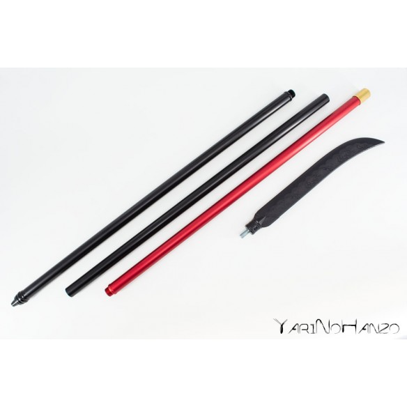 NAGINATA IN PLASTICA CON ASTA IN ALLUMINIO