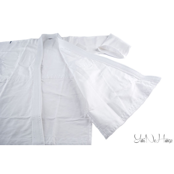 Set Aikido Basic | Aikidogi Bianco 350 g e Hakama Nera