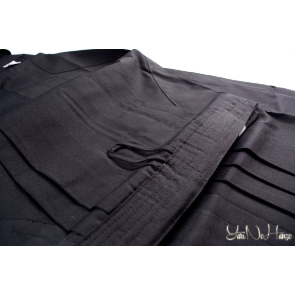 Set Aikido Basic | Aikidogi Bianco 350 g e Hakama Nera
