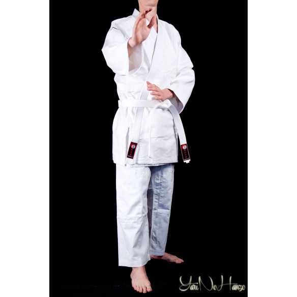 Set Aikido Basic | Aikidogi Bianco 350 g e Hakama Nera