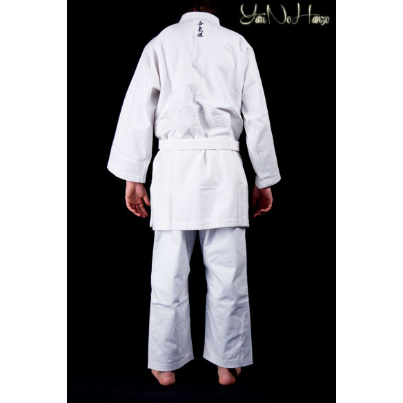 Set Aikido Basic | Aikidogi Bianco 350 g e Hakama Nera