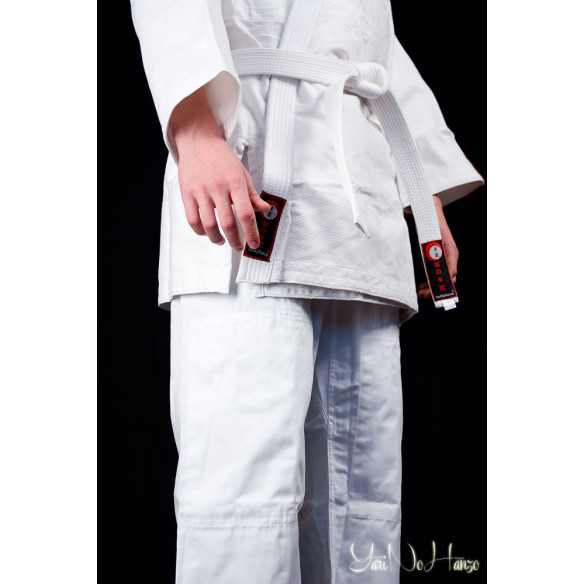 Set Aikido Basic | Aikidogi Bianco 350 g e Hakama Nera